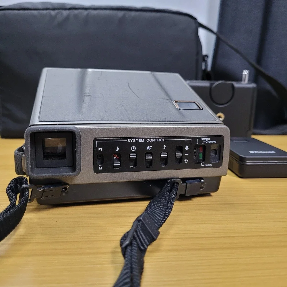 Vintage Polaroid Spectra System Instant Camera‎ w/Receiver and Transmitter